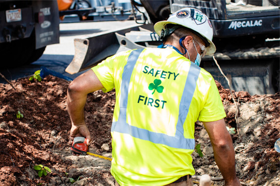Electric Vehicle Charging Construction